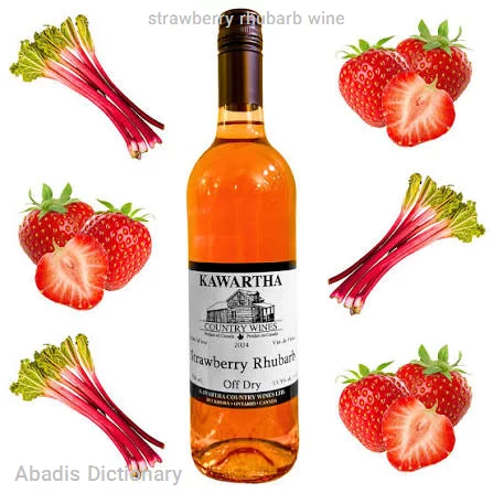 strawberry rhubarb wine